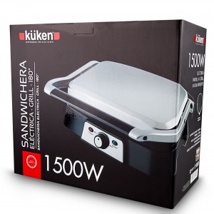 SANDWICHERA / GRILL 180º 1500W KUKEN 