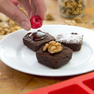 MOLDE SILICONA MINI BROWNIES LEKUE 