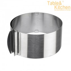 MOLDE EXTENSÍVEL DE 16 A 30 CM INOX