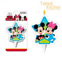 VELA MICKEY & MINNIE 7,5,CM