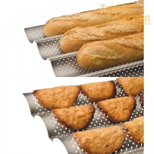 MOLDE PARA 2 BAGUETTES / TEJAS 