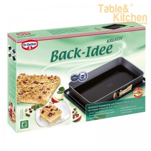 MOLDE DESMONTABLE RECTANGULAR 38X25CM DR. OETKER 