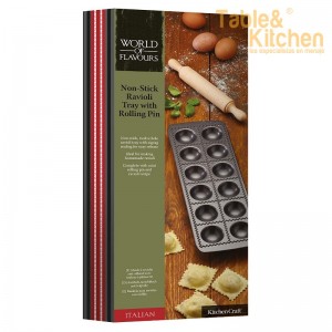 BASE PARA RAVIOLIS CON RODILLO KITCHEN  CRAFT 