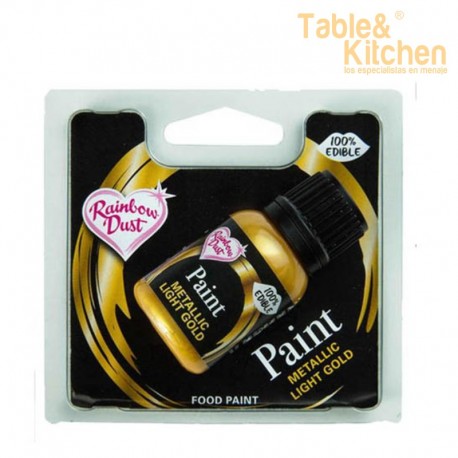 PINTURA METALIZADA LIGHT GOLD 25 ML