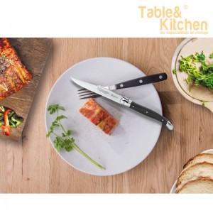 SET 4 CUCHILLOS CHULETEROS BISTRO 11,5CM 4,5 D 3C - 3