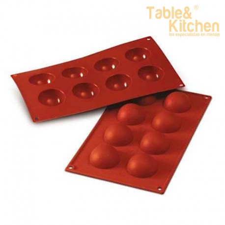 MOLDE SEMIESFÉRICO SILICONE SF004