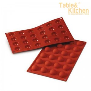 MOLDE SEMIESFÉRICO SILICONE SF006 - 2