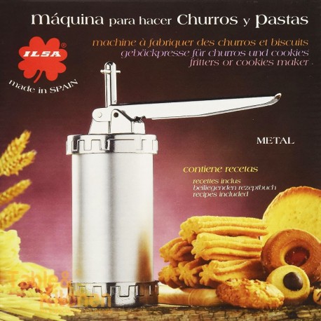 MÁQUINA DE CHURROS E PASTAS