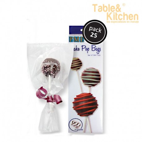 BOLSAS PARA CAKE POP COM LAÇOS PME