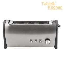 TOSTADORA INOX GRANDE 1000W KUKEN