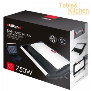 SANDWICHERA ELÉTRICA 750W GRILL KUKEN - 3