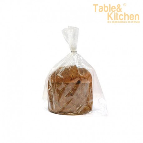 BOLSA PANETTONE 750 GRAMAS 10 UNIDADES + FECHAMENTO CRAFT