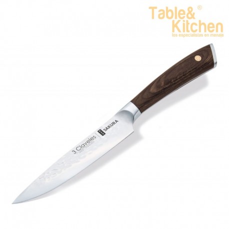 Faca forjada cozinha Sakura 12,5 cm