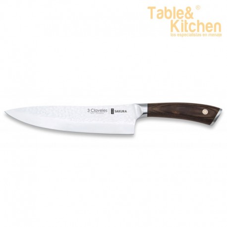 Faca forjada cozinheiro Sakura 20cm 3C