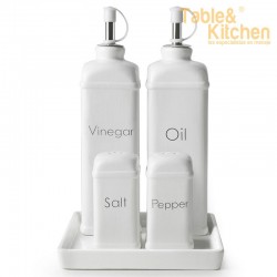 KIT AZEITE/VINAGRE + SAL/PIMENTA VINTAGE