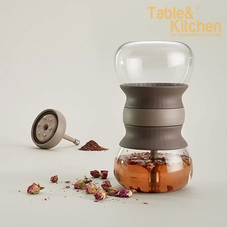 INFUSOR DE CHÁ CALM TEA INFUSER MARROM