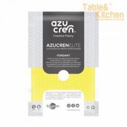 FONDANT AZUCREN ELITE AMARELO 250 GR