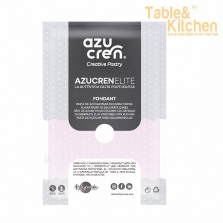 FONDANT AZUCREN ELITE ROSA BEBÊ 250 GR