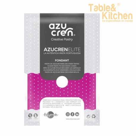 FONDANT AZUCREN ELITE ROSA FUERTE 250 GR