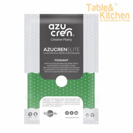 FONDANT AZUCREN ELITE VERDE 250 GR