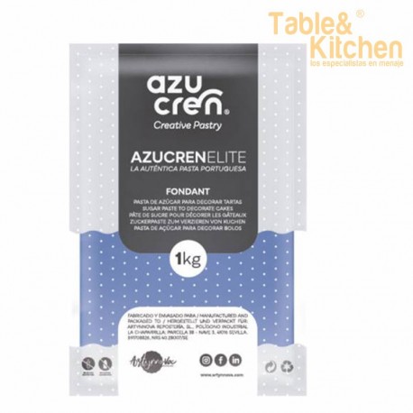 FONDANT AZUL AZUCREN ELITE 1 KG