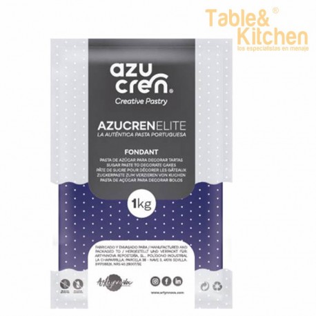 FONDANT AZUCREN ELITE AZULÃO 1 KG