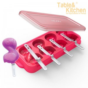 MOLDE PARA GELADOS FLAMINGO ZOKU - 1