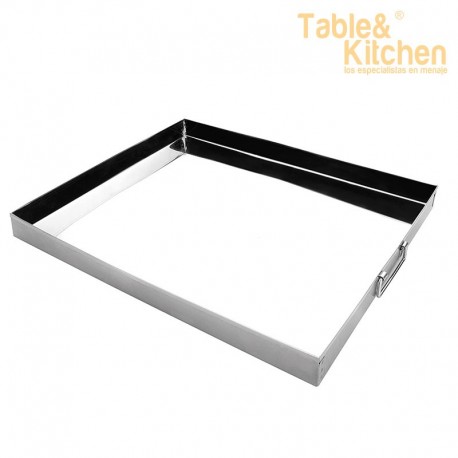 Empanadeira inox 45x35x3,50 cm