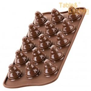 FORMA CHOCO TREES 3D SCG054 SILIKOMART - 2