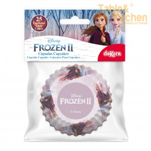 CONJUNTO 25 CAPSULAS CUPCAKES FROZEN II - 2