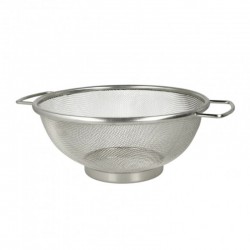 ESCORREDOR COM ALÇAS AÇO INOX. 20CM