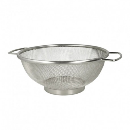 ESCORREDOR COM ALÇAS AÇO INOX. 20CM