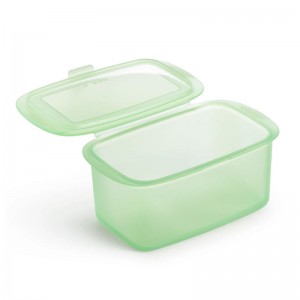 TUPPER SILICONE REUTILIZÁVEL VERDE LEKUE 1 LITRO - 3