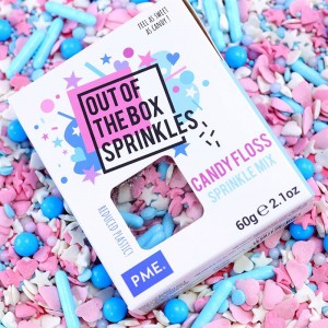 SPRINKLES MIX CANDY FLOSS PME 60GR - 2