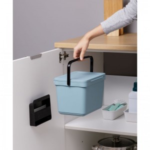 CUBO ORGANICO 6L SMART COM SUPORTE BLUE MIST - 4