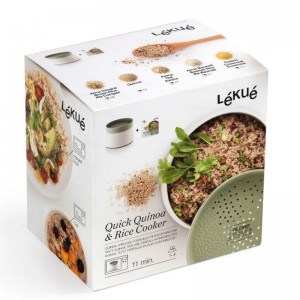 COZINHA RÁPIDA DE QUINOA E ARROZ LEKUE - 6