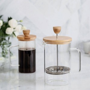 CAFETEIRA FRANCESA WOOD LACOR 800ML - 2