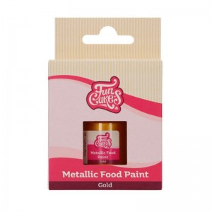 PINTURA METALICA ORO  FUNCAKES  - 2