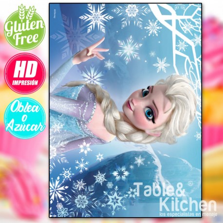 IMPRESSÃO COMESTÍVEL PARA BOLO FROZEN MODELO 001