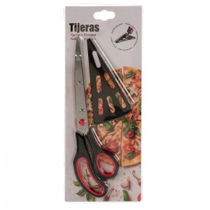 TESOURAS DE COZINHA COM SUPORTE PARA PIZZAS - 2