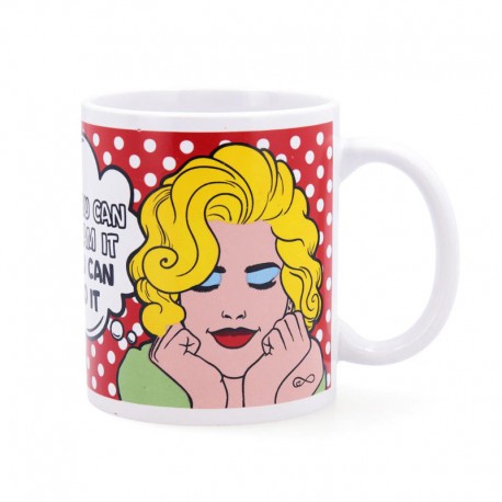 MUG 33 CL PIN UP COMIC QUID