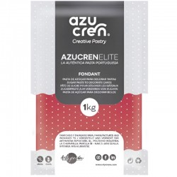 FONDANT AZUCREN ELITE ROJO 1 KG