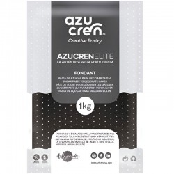 FONDANT AZUCREN ELITE NEGRO 1 KG