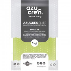 FONDANT AZUCREN ELITE VERDE LECHUGA 1 KG