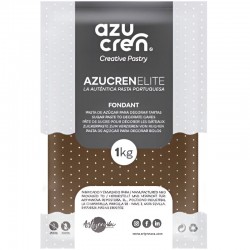 FONDANT MARROM AZUCREN ELITE 1 KG