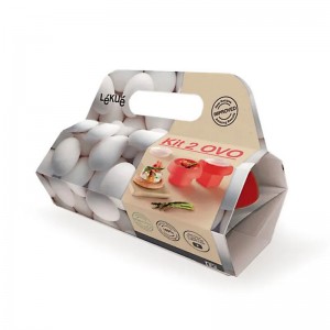 KIT 2 OVOS BRANCO (CUBO E CILINDRO) LEKUE - 8