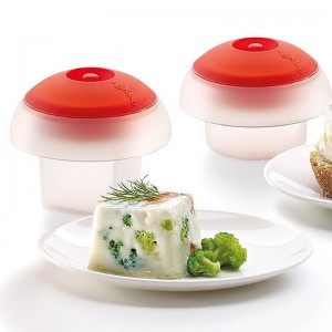 KIT 2 OVOS BRANCO (CUBO E CILINDRO) LEKUE - 2