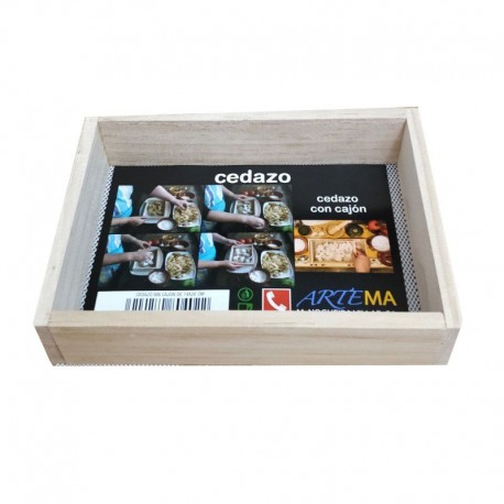 CEVADOR DE MADEIRA 16X25CM