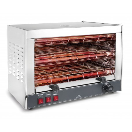 TOSTADOR ELÉTRICO HORIZONTAL GRILL DUPLO 3000W LACOR