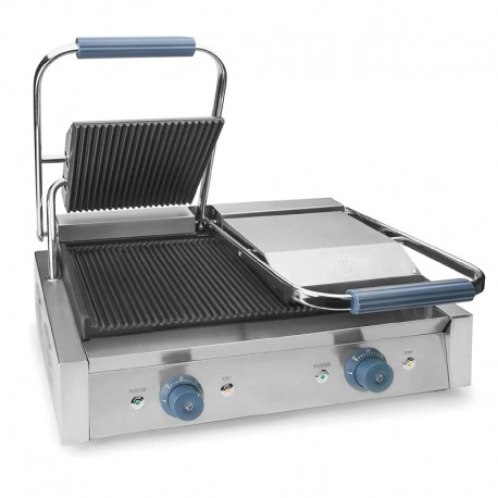 FERRO DUPLO GRILL ACANALADO 4.4 KW LACOR